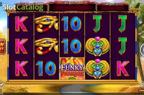 Скрин2. Funky Pharaoh Jackpot King слот