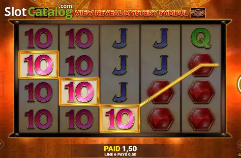 Скрин5. Lucky Pharaoh Deluxe Fortune Play слот