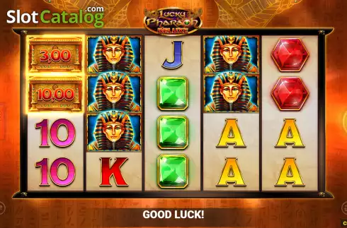 Скрин6. Lucky Pharaoh Deluxe Fortune Play слот