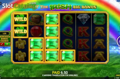Скрин7. Luck O' The Irish Big Bonus слот
