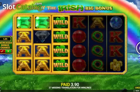Скрин9. Luck O' The Irish Big Bonus слот