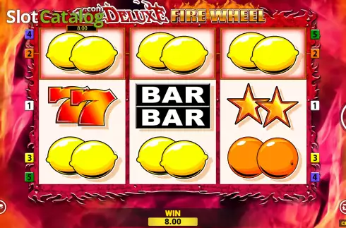 Скрин5. 7s Deluxe Fire Wheel слот