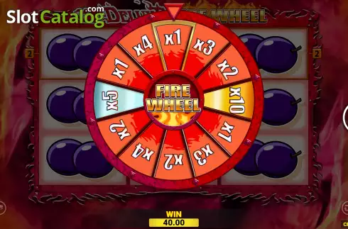 Скрин9. 7s Deluxe Fire Wheel слот