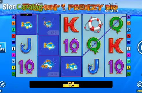 Скрин4. Fishin' Frenzy The Big Splash слот