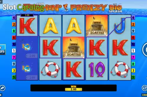 Скрин5. Fishin' Frenzy The Big Splash слот
