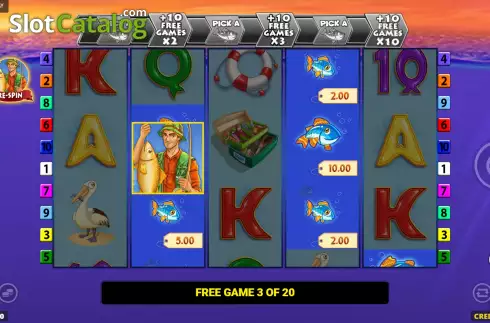 Скрин9. Fishin' Frenzy The Big Splash слот