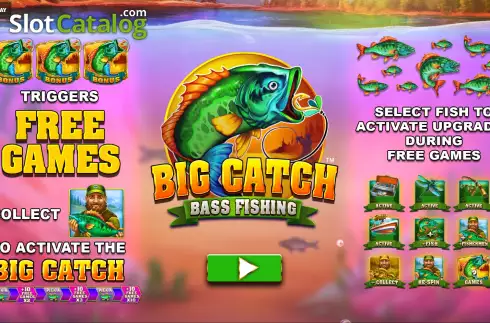 Скрин2. Big Catch Bass Fishing слот