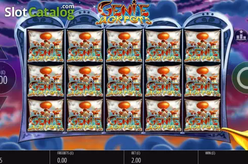 Скрин3. Genie Jackpots Rapid Fire Jackpots слот