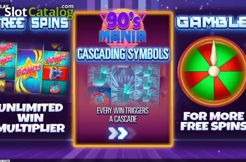 Скрин2. 90's Mania Megaways слот