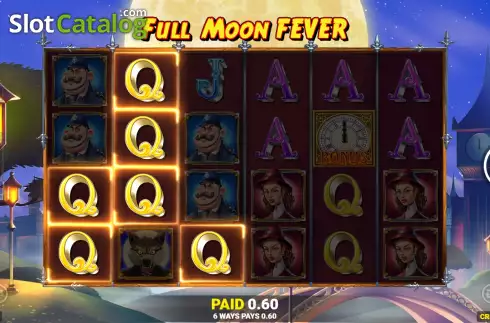 Скрин4. Full Moon Fever (Blueprint) слот