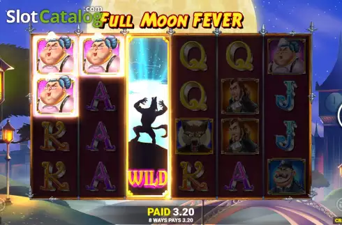 Скрин5. Full Moon Fever (Blueprint) слот