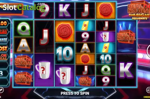 Скрин3. Deal Or No Deal The Big Hit Megaways слот