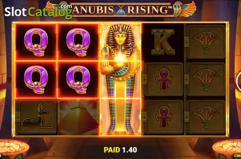 Скрин4. Anubis Rising слот