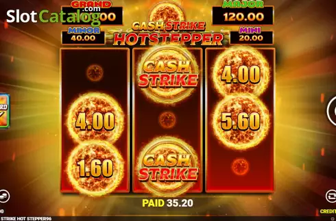Скрин2. Cash Strike Hotstepper слот