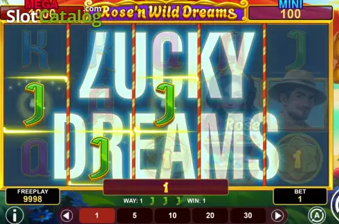 Скрин3. Rose'n Wild Dreams Hold & Win слот