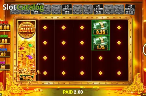 Скрин9. Bullion Blitz (Blueprint) слот