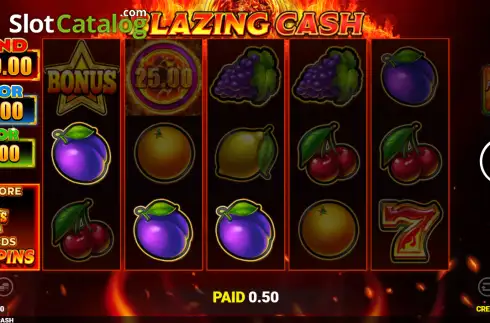 Скрин3. Blazing Cash (Blueprint) слот