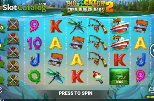 Скрин2. Big Catch Even Bigger Bass 2 слот