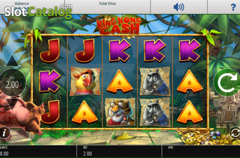Скрин3. King Kong Cash слот