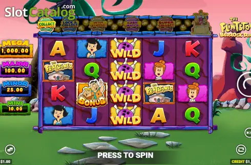 Скрин2. The Flintstones 2 Bedrock Riches слот