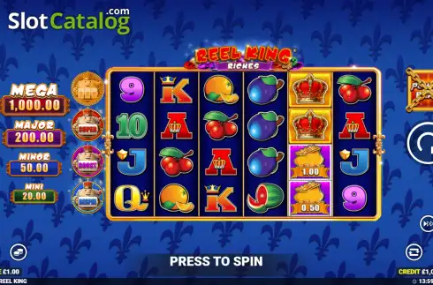 Скрин2. Reel King Riches слот