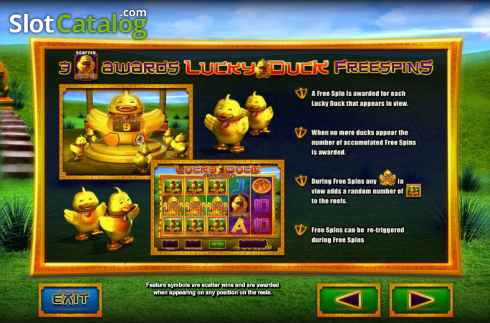 Скрин4. Lucky Duck (Blueprint) слот