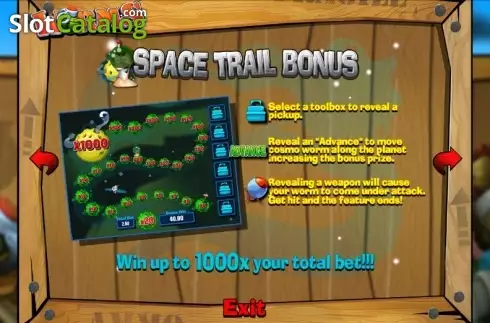 Скрин5. Worms (Blueprint) слот