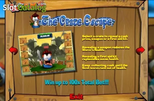 Скрин6. Worms (Blueprint) слот