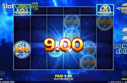 Скрин3. Mega Charged Cash слот