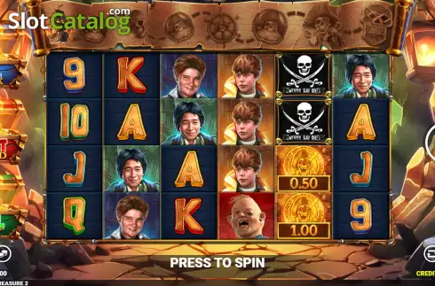 Скрин2. The Goonies Quest for Treasure 2 слот