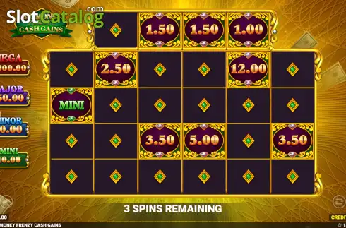 Скрин3. Big Money Frenzy Cash Gains слот