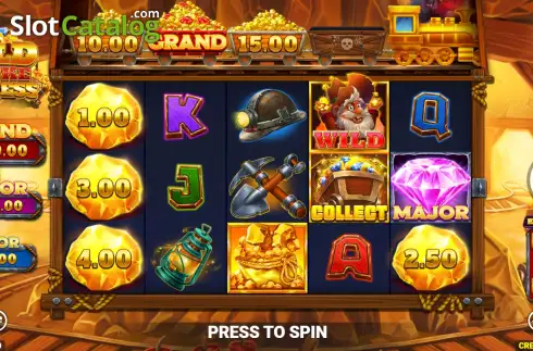 Скрин2. Gold Strike Express слот