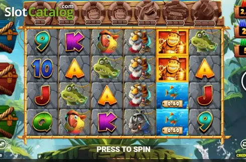 Скрин2. King Kong Splash слот