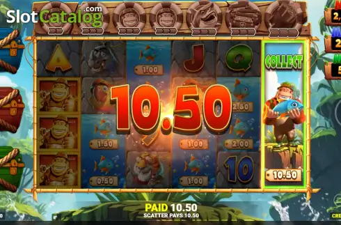 Скрин3. King Kong Splash слот