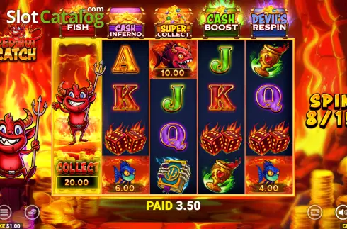 Скрин3. Red Hot Catch слот