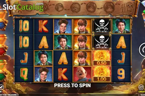 Скрин2. The Goonies Quest for Treasure 3 слот