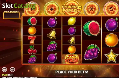 Скрин2. Cash Strike Power Force 5 Megaways слот
