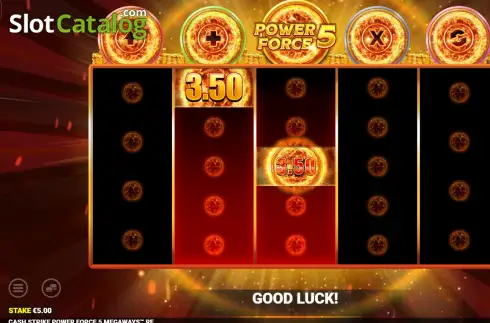 Скрин3. Cash Strike Power Force 5 Megaways слот