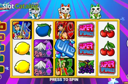 Скрин2. Super Graphics Upside Down Combo Frenzy слот