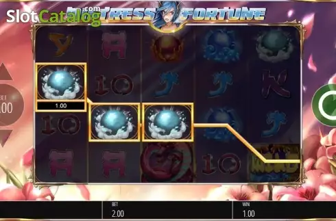 Скрин3. Mistress of Fortune слот