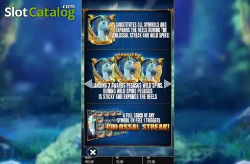Скрин6. Pegasus Rising слот