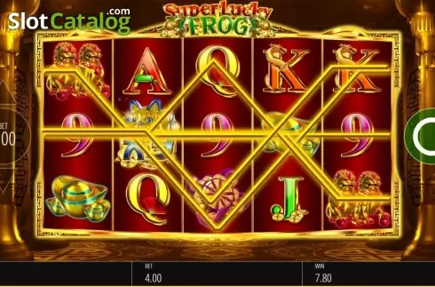 Скрин6. Super Lucky Frog (Blueprint) слот