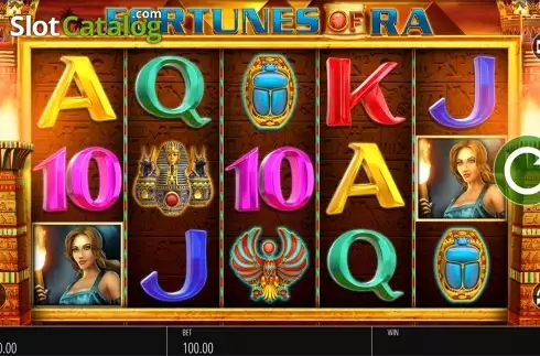 Скрин6. Fortunes of Ra (Blueprint) слот