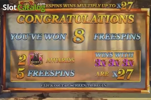Скрин4. Grizzly Gold Jackpot King слот