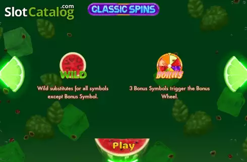 Скрин6. Classic Spins слот