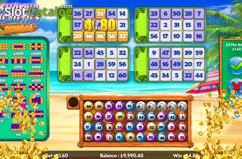 Скрин3. Surfing Beauties Video Bingo слот