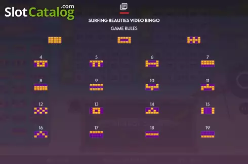 Скрин6. Surfing Beauties Video Bingo слот