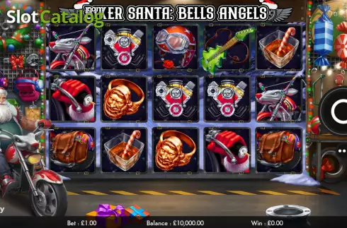 Скрин2. Biker Santa: Bells Angels слот