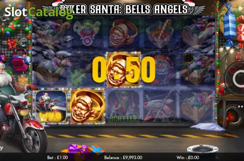 Скрин3. Biker Santa: Bells Angels слот
