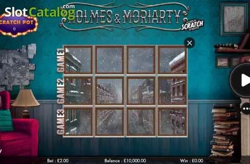 Скрин2. Holmes and Moriarty Scratch слот
